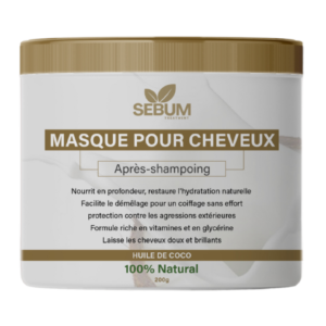 Masque réparateur – Huile de coco & Cacao